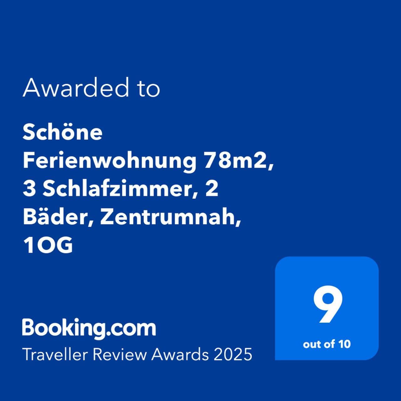 Schoene Ferienwohnung 78M2, 3 Schlafzimmer, 2 Baeder, Zentrumnah, 1Og Эрфурт Экстерьер фото